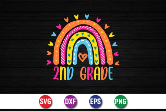 2nd Grade SVG Design Back to School