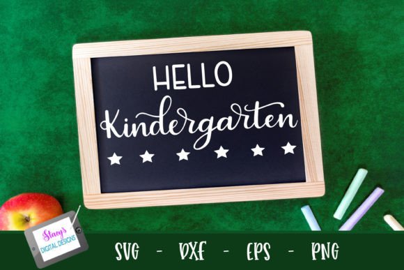 Back to School - Hello Kindergarten 2 Graphics