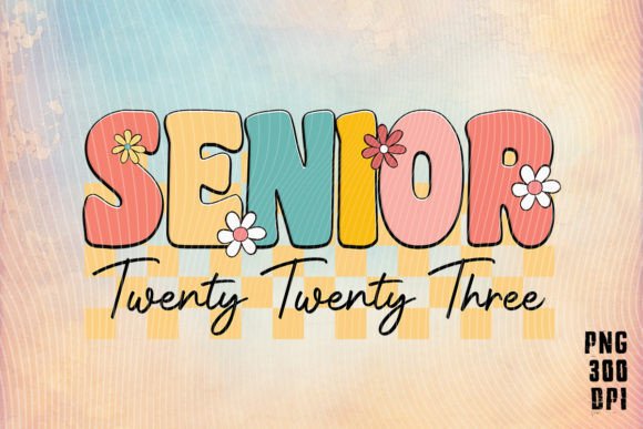 Back to School Senior 2023 Clipart