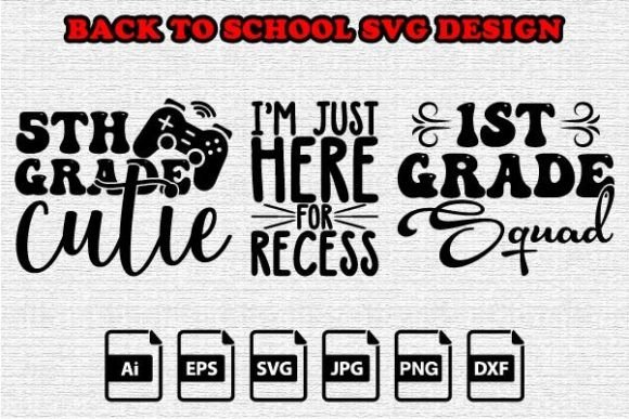 Back to School Shirt Design Graphics