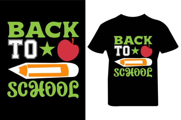 Back to School T-shirt Design 7: Graphics & T-Shirt Designs