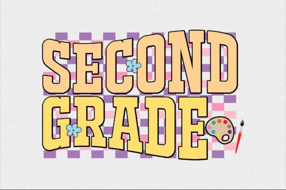 Second Grade Back to School Graphics and Crafts