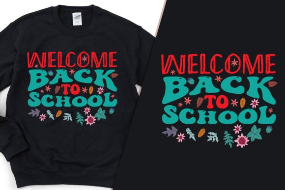 Welcome Back to School Stylish Tee SVG