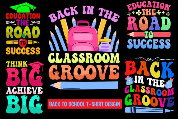 Welcome Back to School T-shirt Bundle, S Graphics