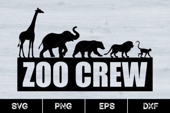 Zoo Crew, Back to School, Svg